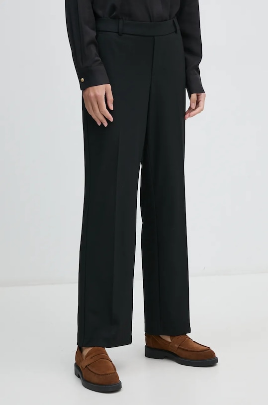 Hlače Mos Mosh ravni crna 166230