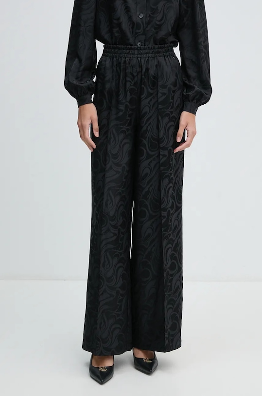 Mos Mosh spodnie tkanina czarny 166140