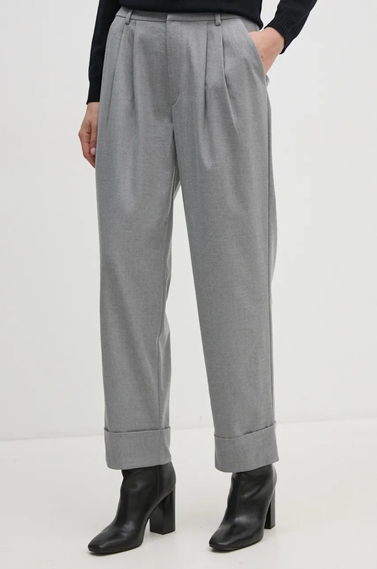 Mos Mosh spodnie z elastanem szary 164890.