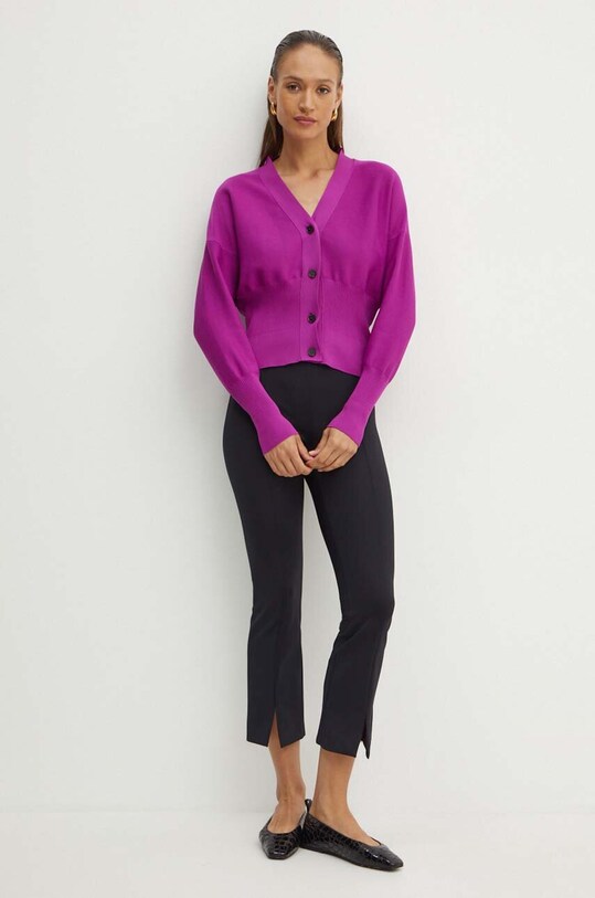 Liviana Conti pantaloni F4WJ29 nero ZW24