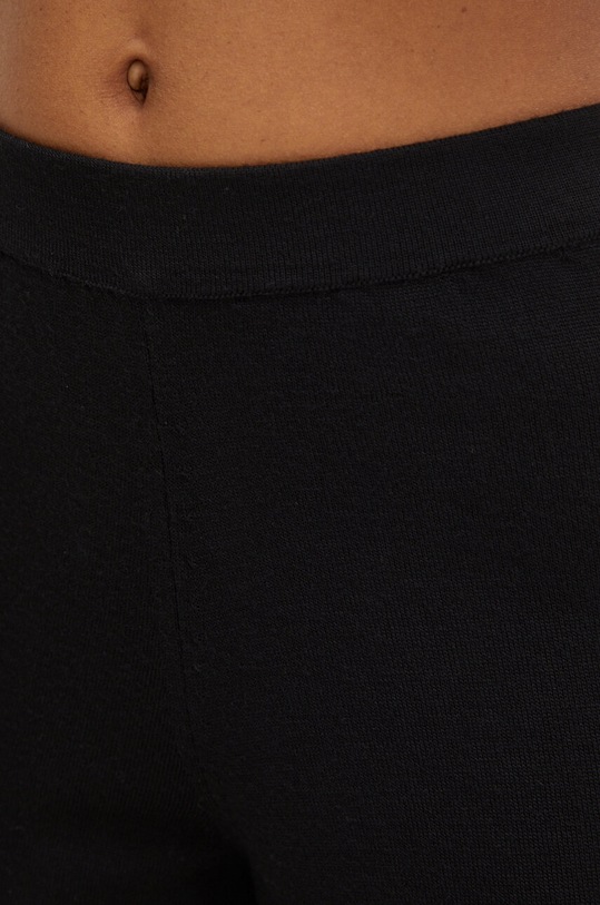 Vlněné kalhoty Liviana Conti černá CNTA16