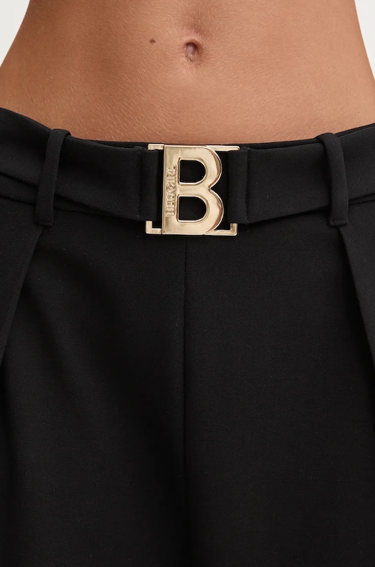 Hlače Blugirl Blumarine crna RF4062.T3190