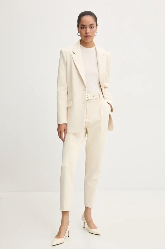 Hlače Blugirl Blumarine RF4073.T3191 bež ZW24