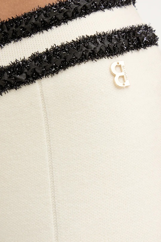 Hlače s primjesom vune Blugirl Blumarine bež RF4153.MA28O