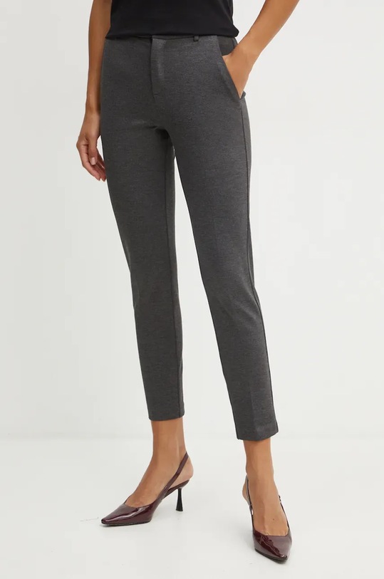 Silvian Heach pantaloni FOGOL potrivit gri GPA24146PA