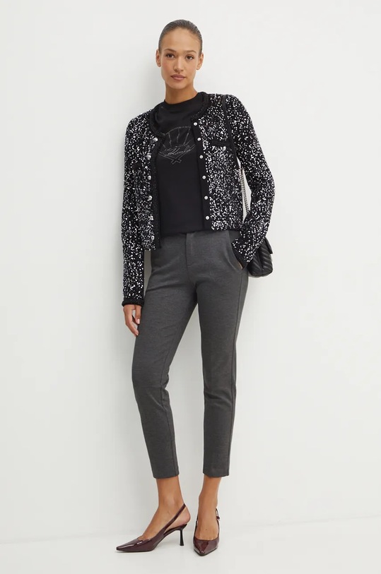 Silvian Heach pantaloni FOGOL GPA24146PA gri ZW24