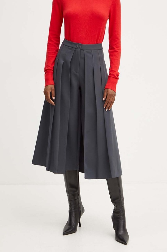 Suknja - hlače Silvian Heach JULIA pletivo siva GPA24292PA