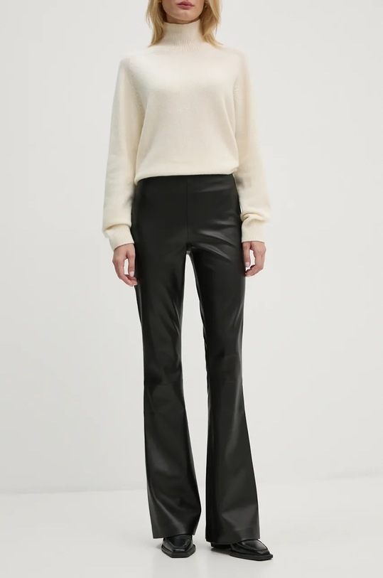 Παντελόνι 2NDDAY Batura ψηλή μαύρο 2245161124