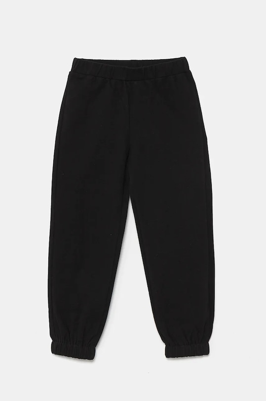 Twinset pantaloni de trening pentru copii 242GJ2332 negru ZW24