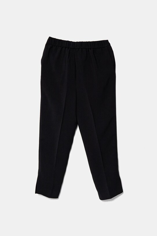 Twinset pantaloni copii 251GJ2QN3 negru ZS25