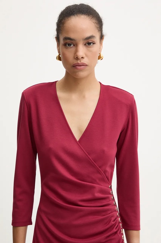 Haljina Blugirl Blumarine bordo RF4180.J4762