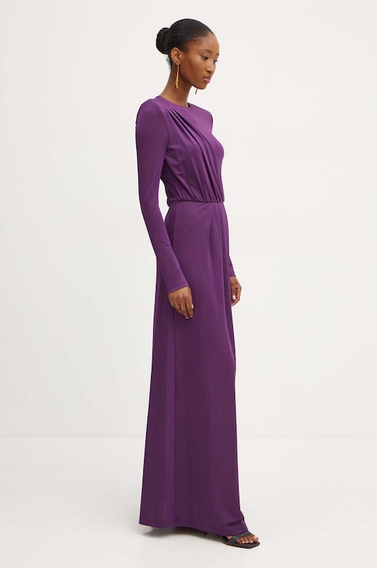 Silvian Heach sukienka GASNSKY GPA24282VE fioletowy ZW24