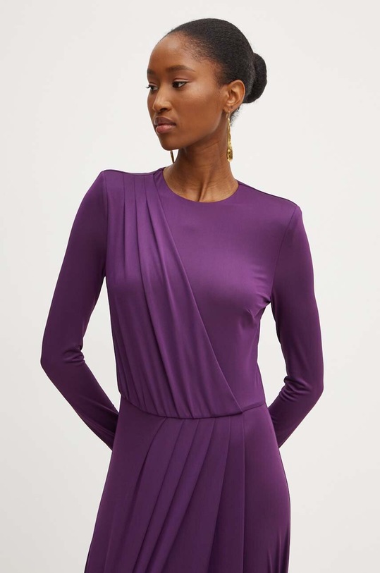 Silvian Heach sukienka GASNSKY GPA24282VE fioletowy