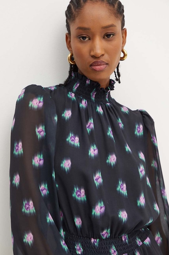 Silvian Heach rochie WYLUDDA negru GPA24127VE