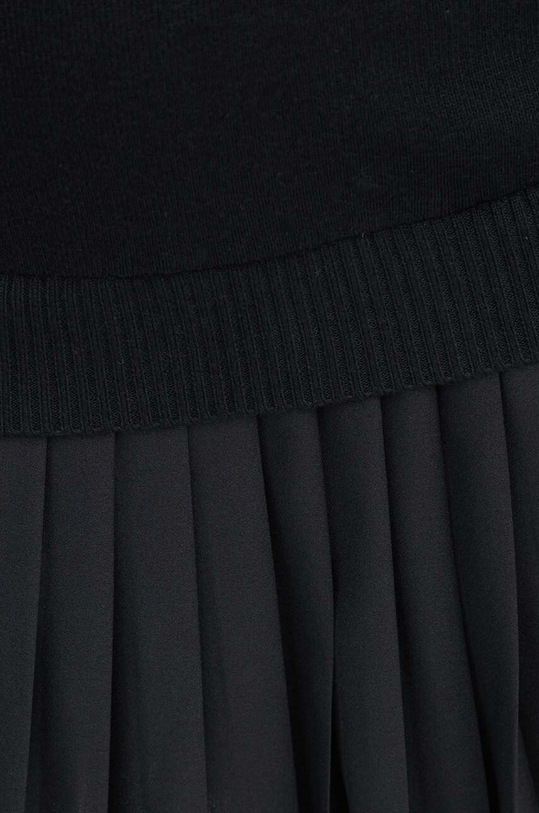 Silvian Heach rochie din amestec de lana DANNY GPA24210VE negru