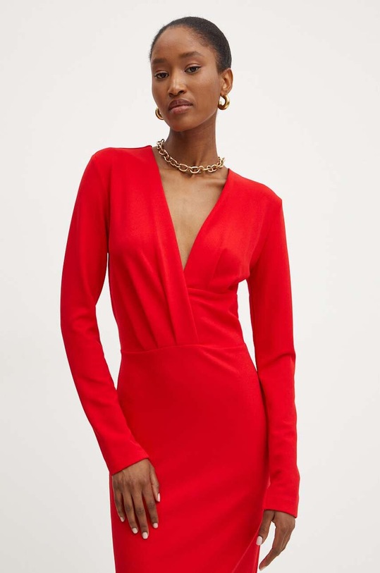 Silvian Heach rochie CLAUSDINE GPA24003VE rosu ZW24