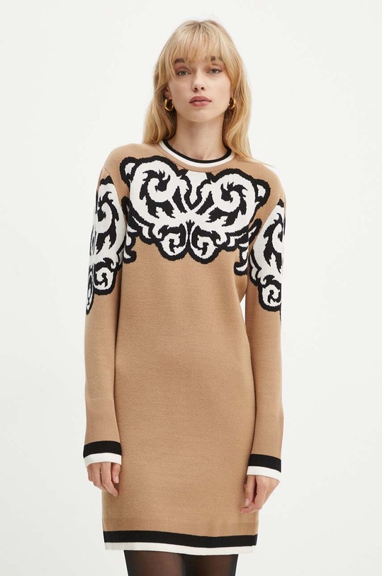 Silvian Heach rochie MARIE GPA24270VE bej ZW24