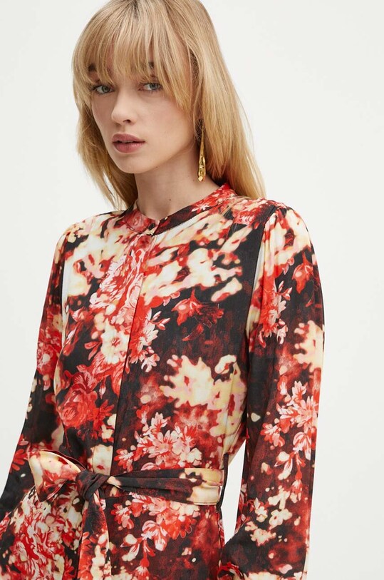 Silvian Heach sukienka PAUERE czerwony GPA24374VE