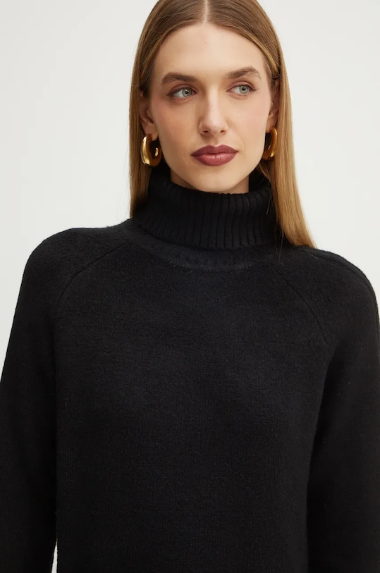 Silvian Heach rochie WINDRES negru GPA24170VE