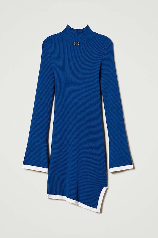Dívčí šaty Twinset mini modrá 242GJ3041