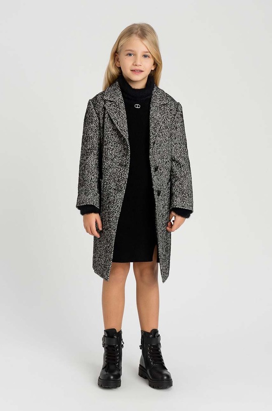 DÍVKA Dívčí šaty Twinset 242GJ3200 černá