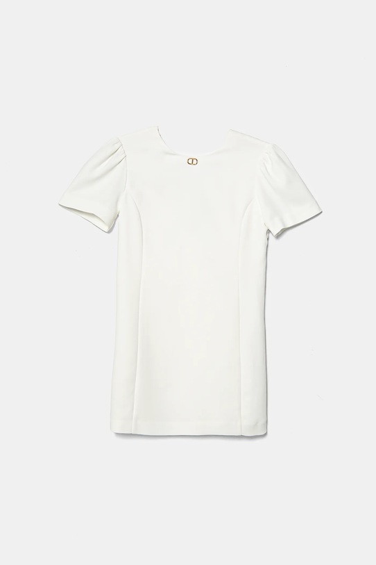 Twinset sukienka dziecięca tkanina biały 251GJ2QN9.128.170