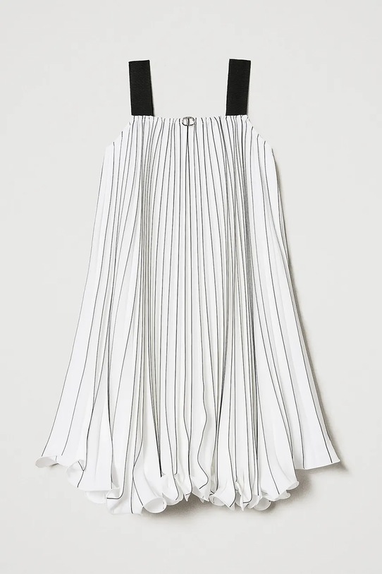 Dívčí šaty Twinset 251GJ2QL0.128.170 bílá ZS25