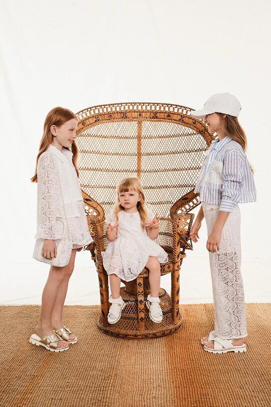 Twinset gyerek ruha 251GJ2QR8 fehér ZS25