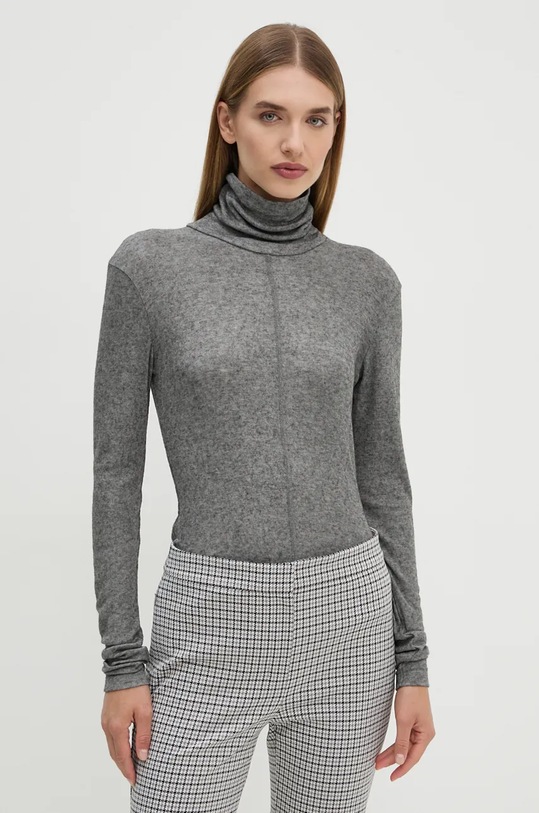 Day Birger et Mikkelsen sweter z domieszką wełny Eve - Soft Wool szary DAY65243433