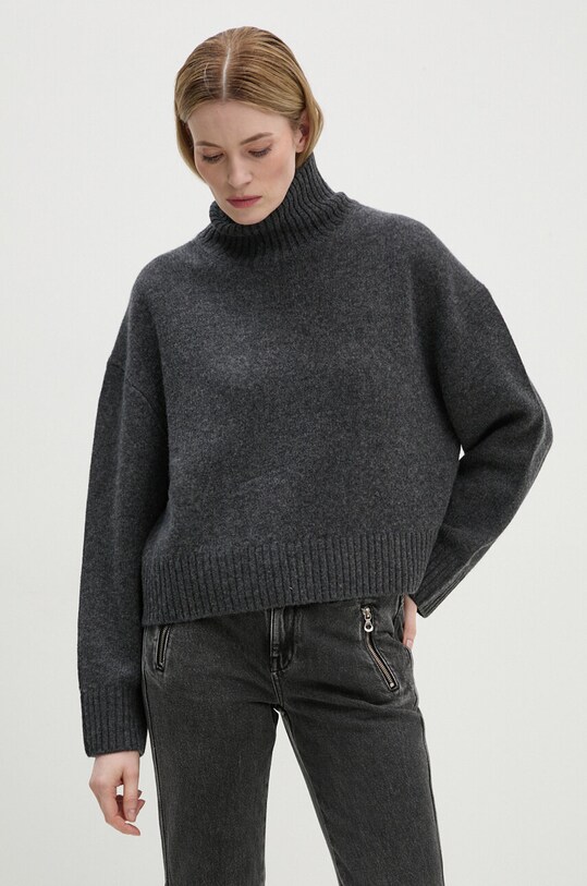 Oblečení Vlněný svetr Day Birger et Mikkelsen Kendra - Soft Lamb DAY65243471 šedá