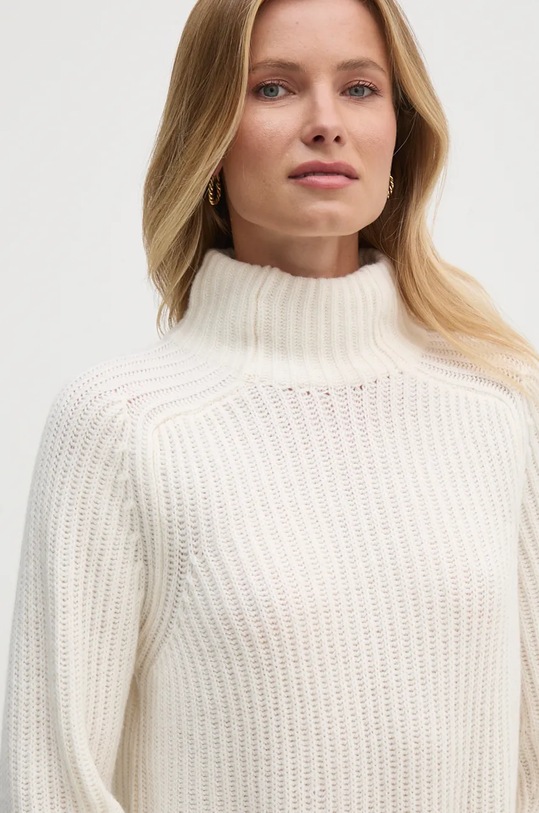 Volnen pulover Mos Mosh bež 165750