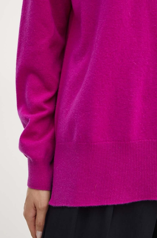 Liviana Conti sweter kaszmirowy F4WC59 fioletowy