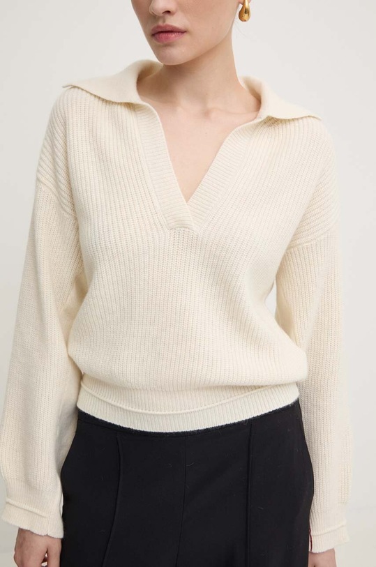 Liviana Conti maglione in cachemirie F4WC18 beige