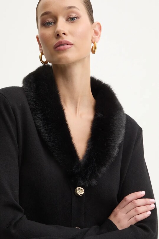 Blugirl Blumarine cardigan negru RF4019.MAB01
