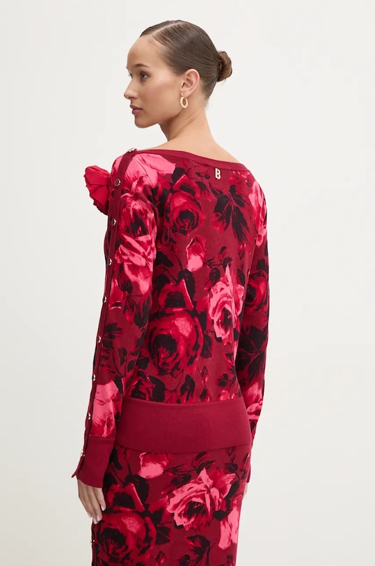 Dvostrani pulover Blugirl Blumarine RF4030.MA98O bordo