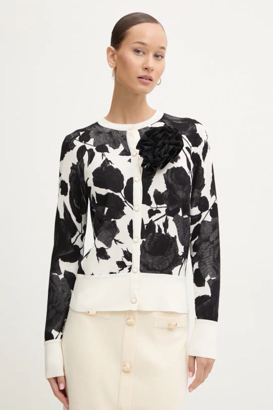 Blugirl Blumarine cardigan cu două fețe RF4031.MA98O bej ZW24