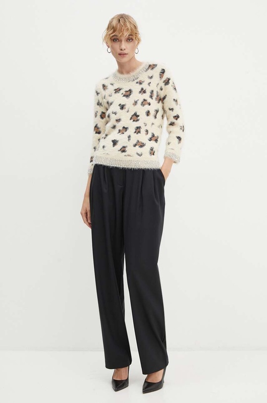 Πουλόβερ Blugirl Blumarine RF4206.MA22O μπεζ ZW24