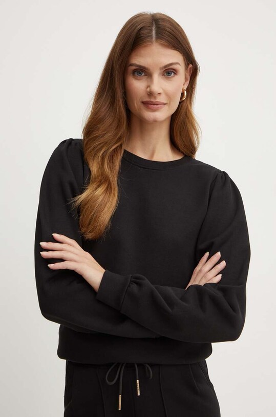 Silvian Heach bluza NIKLUS uni negru GPA24164FE