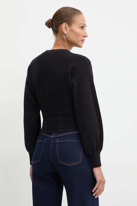 Îmbrăcăminte Silvian Heach pulover PROBIS GPA24276MA negru