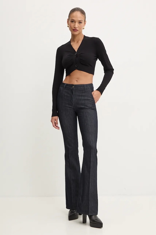 Silvian Heach pulover HELIMO GPA24331CD negru ZW24