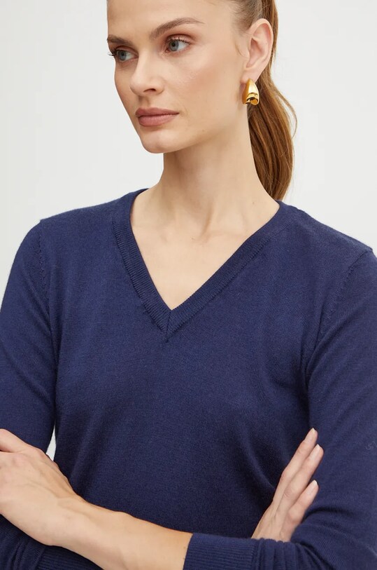 Silvian Heach pulover de lana MAIWALD bleumarin GPA24313MA