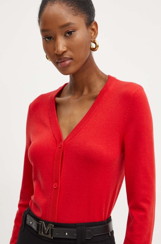Silvian Heach kardigan MOLES czerwony GPA24064CD
