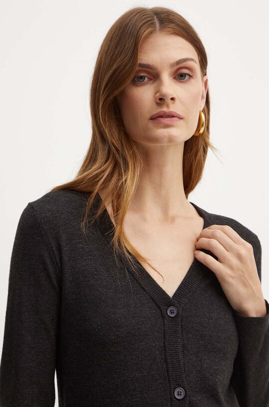 Silvian Heach cardigan MOLES gri GPA24064CD