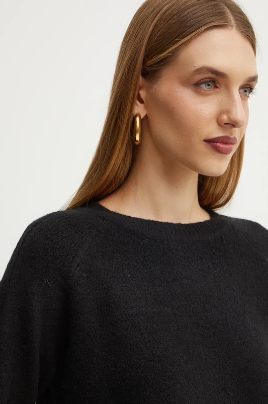 Silvian Heach sweter YULIMAR czarny GPA24171MA