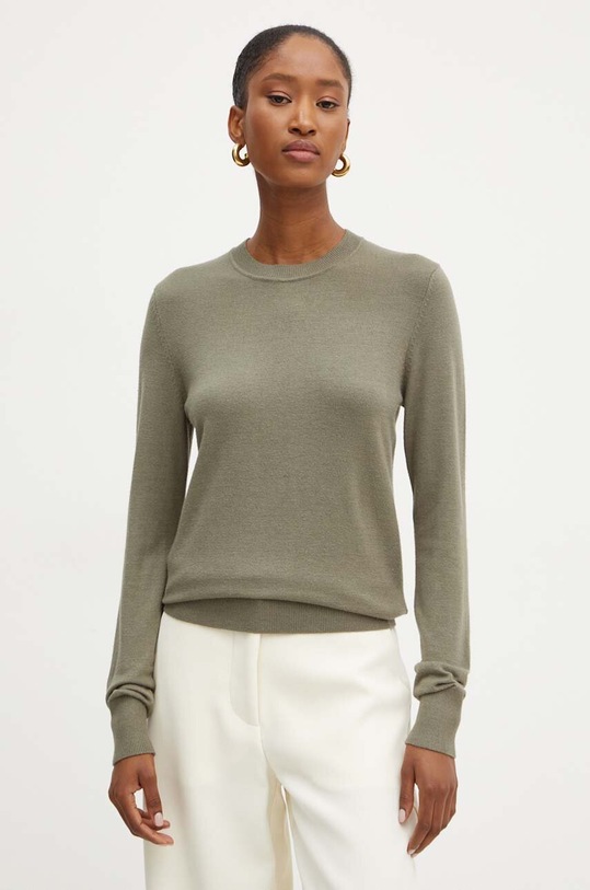 Silvian Heach sweter SCAPIN zielony GPA24066MA