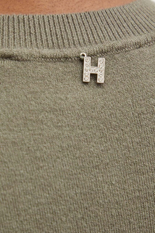 Silvian Heach sweter SCAPIN GPA24066MA zielony