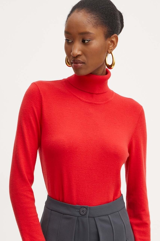 Silvian Heach sweter MOLEA pozostałe czerwony GPA24065LU