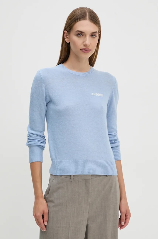 Oblečenie Sveter s prímesou vlny 2NDDAY Lance TT 2245343408 modrá