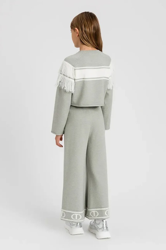 DÍVKA Svetr Twinset 242GJ3163 šedá