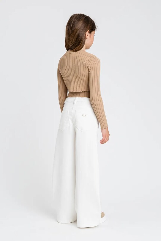 Детский кардиган Twinset 251GJ3405.128.170 бежевый